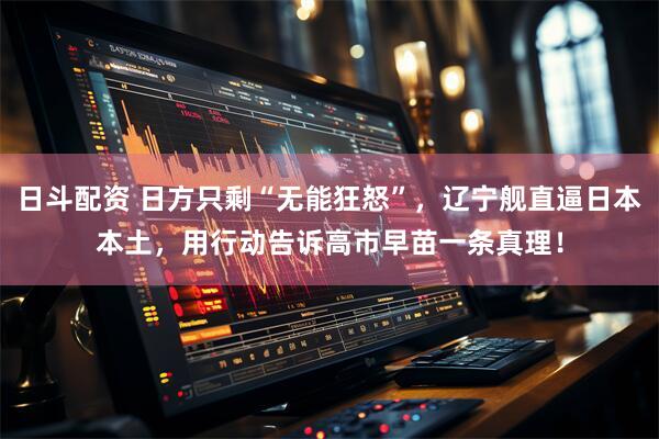 日斗配资 日方只剩“无能狂怒”，辽宁舰直逼日本本土，用行动告诉高市早苗一条真理！